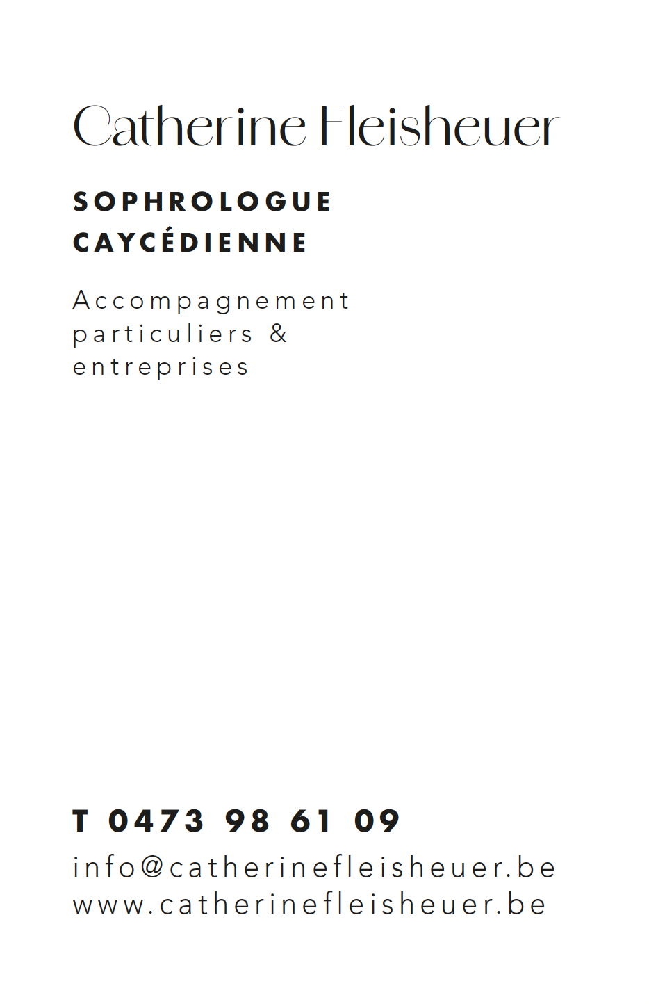 Catherine Fleisheuer Sophrologie txt
